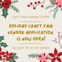 Holiday Craft Fair Vendor Application