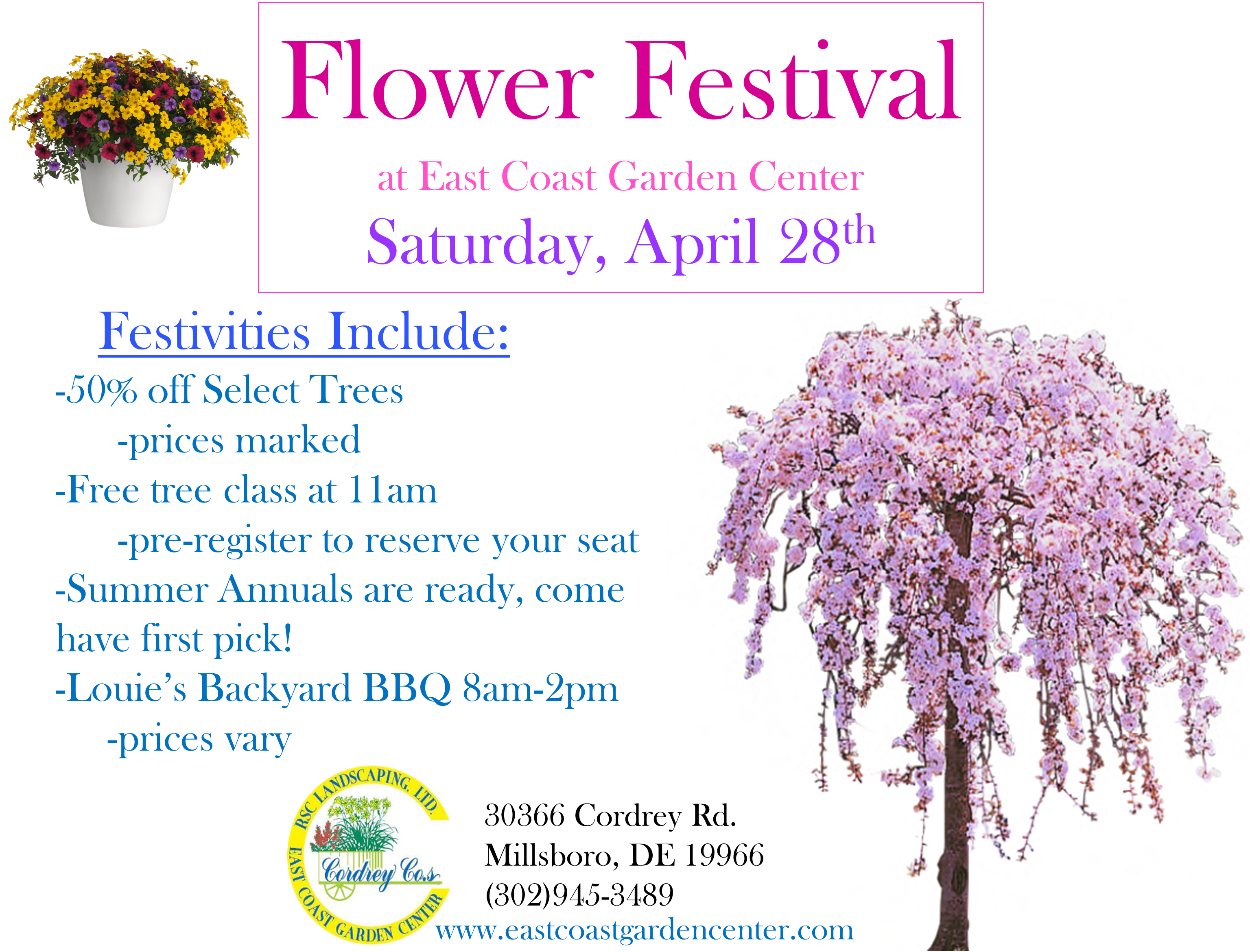 Flower-Festival-Flier-18 Flower Festival - East Coast Garden Center