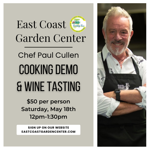 Cooking Demo & Wine Tasting w/ Chef Paul Cullen